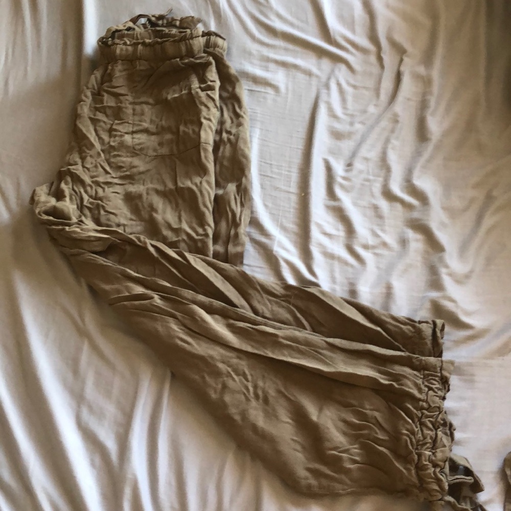 Army green pants